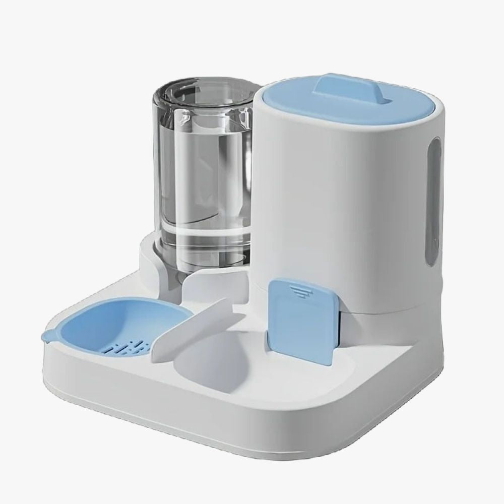 Automatic Gravity Pet Feeder - Spill-Proof Cat Food Dispenser