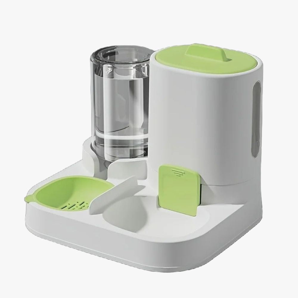 Automatic Gravity Pet Feeder - Spill-Proof Cat Food Dispenser