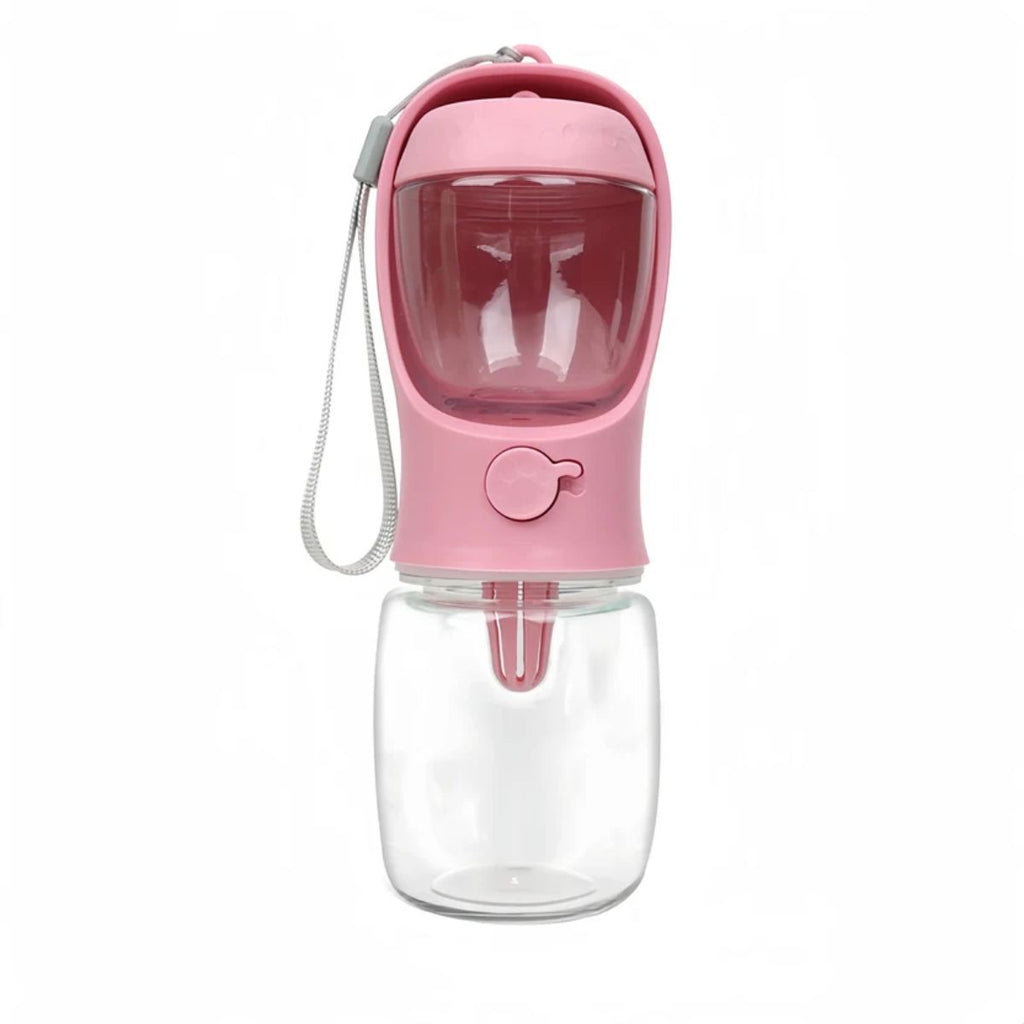 Portable Dog & Cat Water Bottle - 2-in-1 Travel Container
