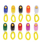 Dog Training Clicker 10-Pack - Plastic Clicker for Dogs & Cats