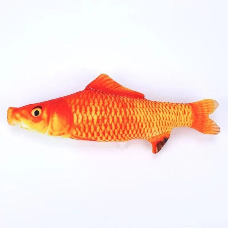 Fish Kicker Cat Toy - Cloth Fish Pillow for Cats, 3 Designs
