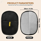 Pet Hair Remover Grooming Gloves - Reusable Double-Sided