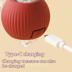 Interactive Rolling Cat Toy Ball - Rechargeable Electric Toy