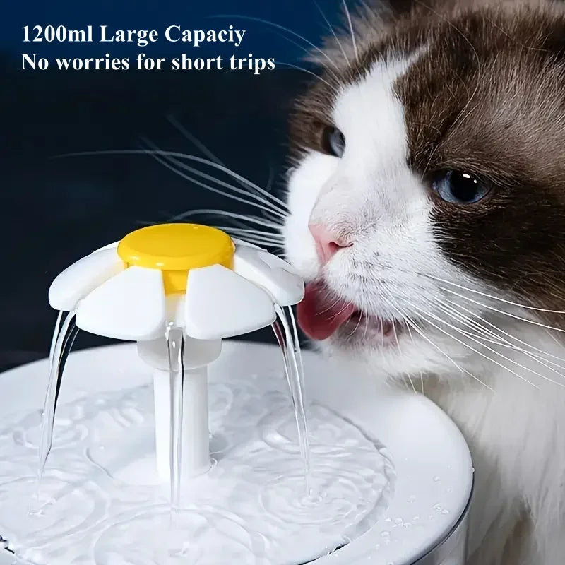 Automatic Cat Water Fountain - Silent USB Pet Fountain