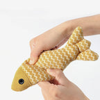 Fish Kicker Cat Toy - Cloth Fish Pillow for Cats, 3 Designs