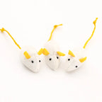 Cat Mouse Toys - Packs of 12, 24 or 50 Cloth Mice for Cats