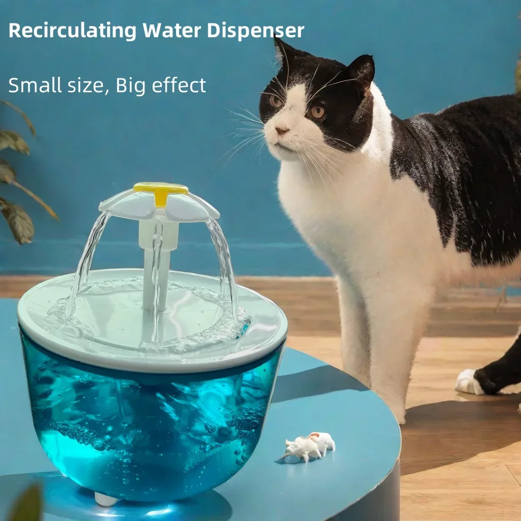 Automatic Cat Water Fountain - Silent USB Pet Fountain