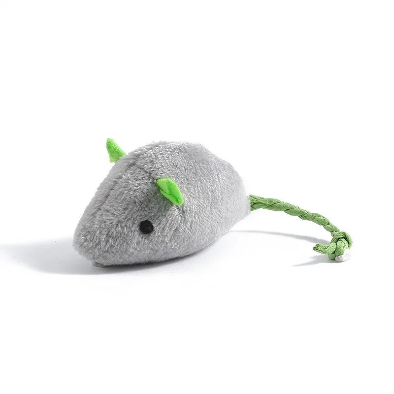 Cat Mouse Toys - Packs of 12, 24 or 50 Cloth Mice for Cats