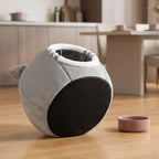 Cat Cave Bed - Plush Nest with Soft Mat and Non-Slip Bottom