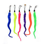 Cat Wand Replacement Heads - 9 Pack with Feathers and Bells