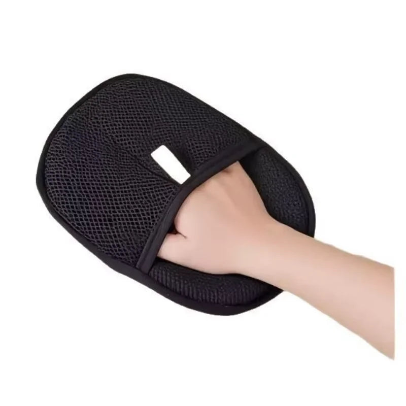 Pet Hair Remover Grooming Gloves - Reusable Double-Sided