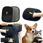 Pet Hair Remover Grooming Gloves - Reusable Double-Sided