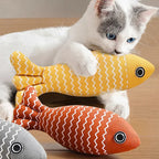 Fish Kicker Cat Toy - Cloth Fish Pillow for Cats, 3 Designs