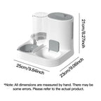 Automatic Gravity Pet Feeder - Spill-Proof Cat Food Dispenser