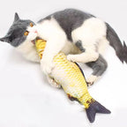 Fish Kicker Cat Toy - Cloth Fish Pillow for Cats, 3 Designs