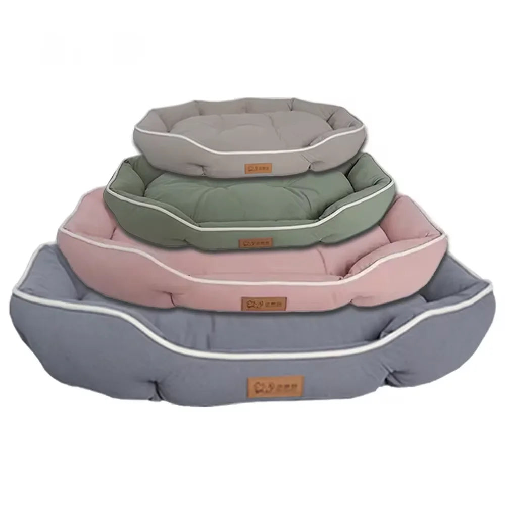 Corduroy Dog Sofa Bed - Washable Sleeping Mat for Dogs & Cats