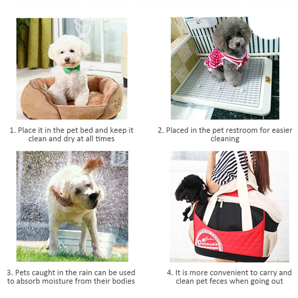 Disposable Absorbent Puppy Pee Pads - Dog Potty Training Pads